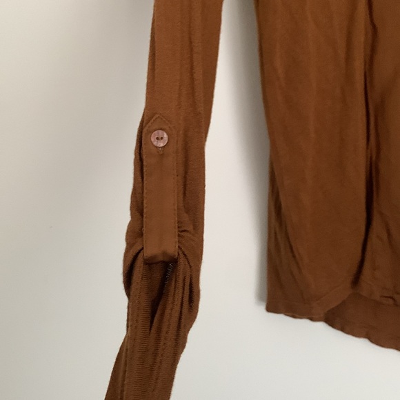 Lucky Brand Brown two tone fabric shirt - Picture 5 of 11